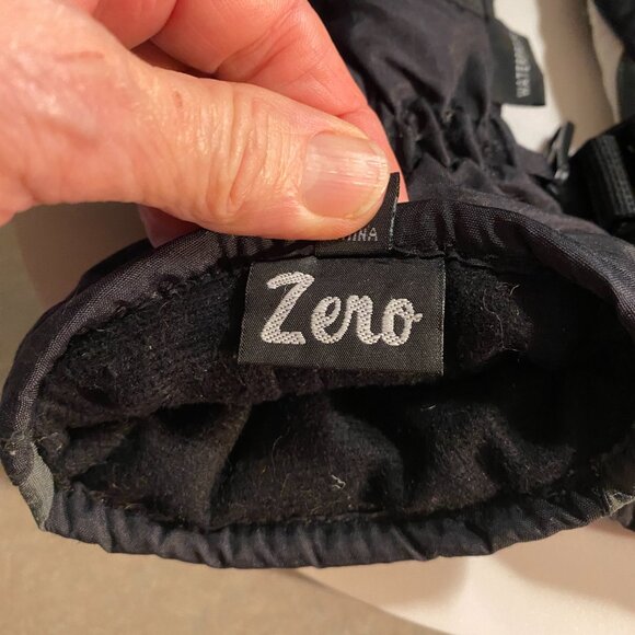 ZeroXposur Women’s Ski - Snowboard Gloves – Black & White – Size L - Picture 6 of 8